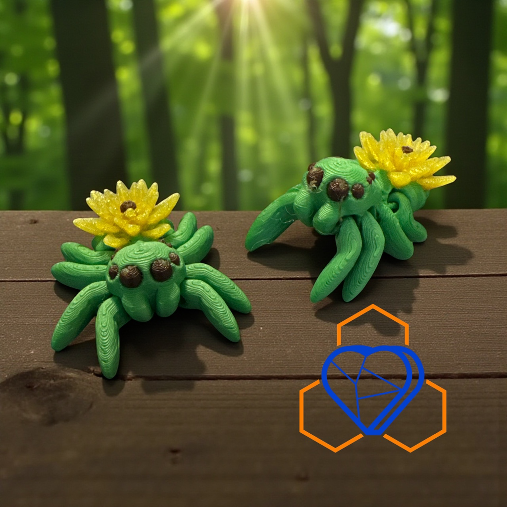 Tiny Sunflower Spider