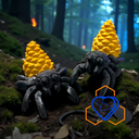 Pinecone spider
