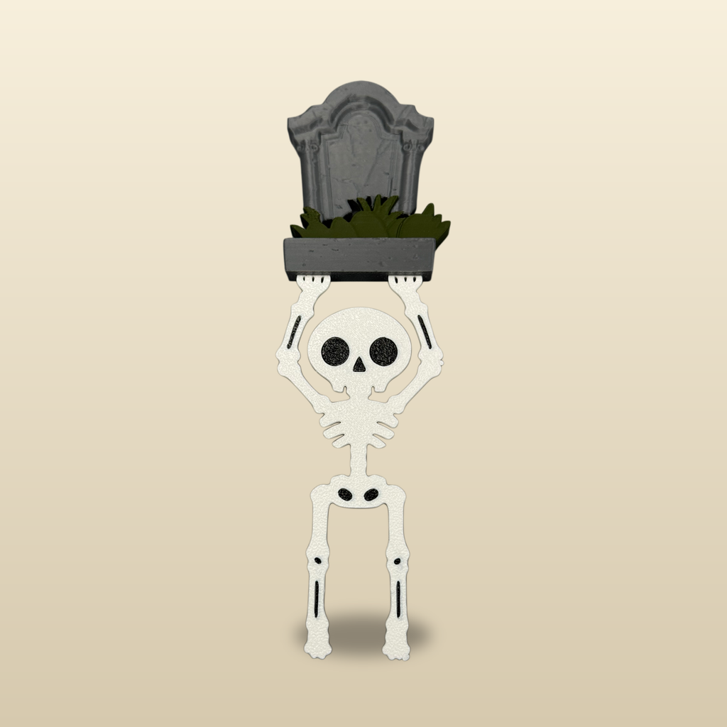 Gravestone Bookmark — reverse view