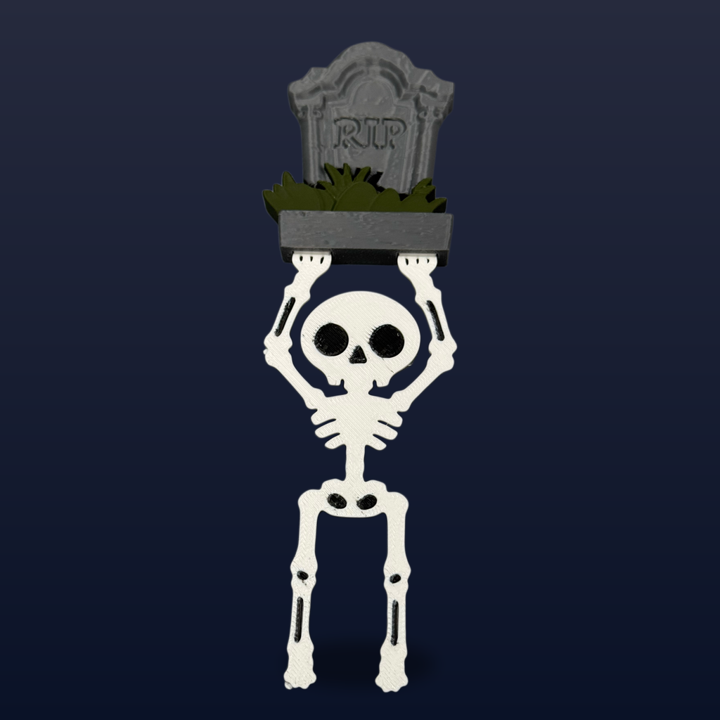 Gravestone Bookmark — detail view