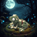 (C) ANML0310 - Zombie Frog Hatching - Lifestyle Soft Shadow