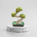 Triple Branch Bonsai