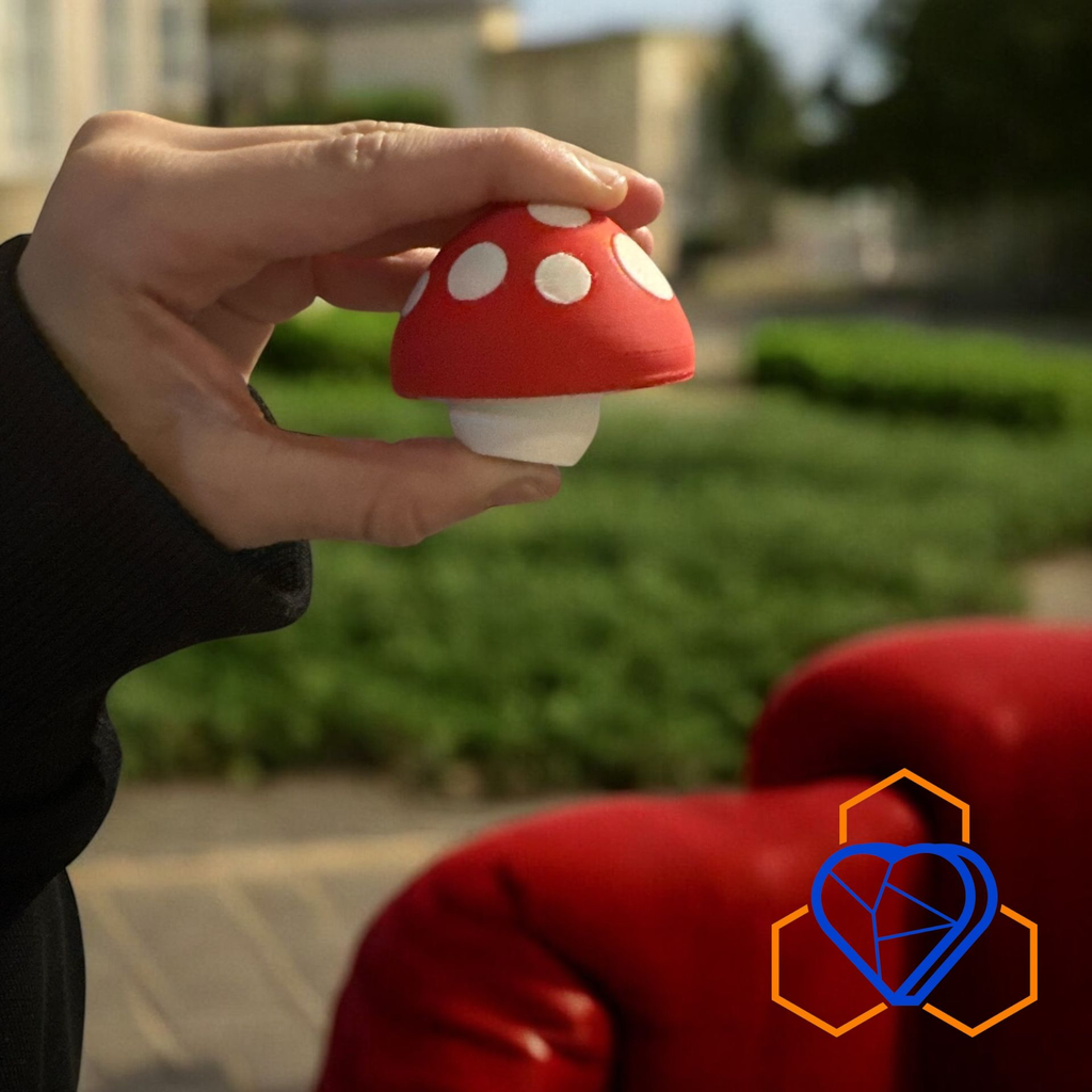 Squishy Fidget Mushroom