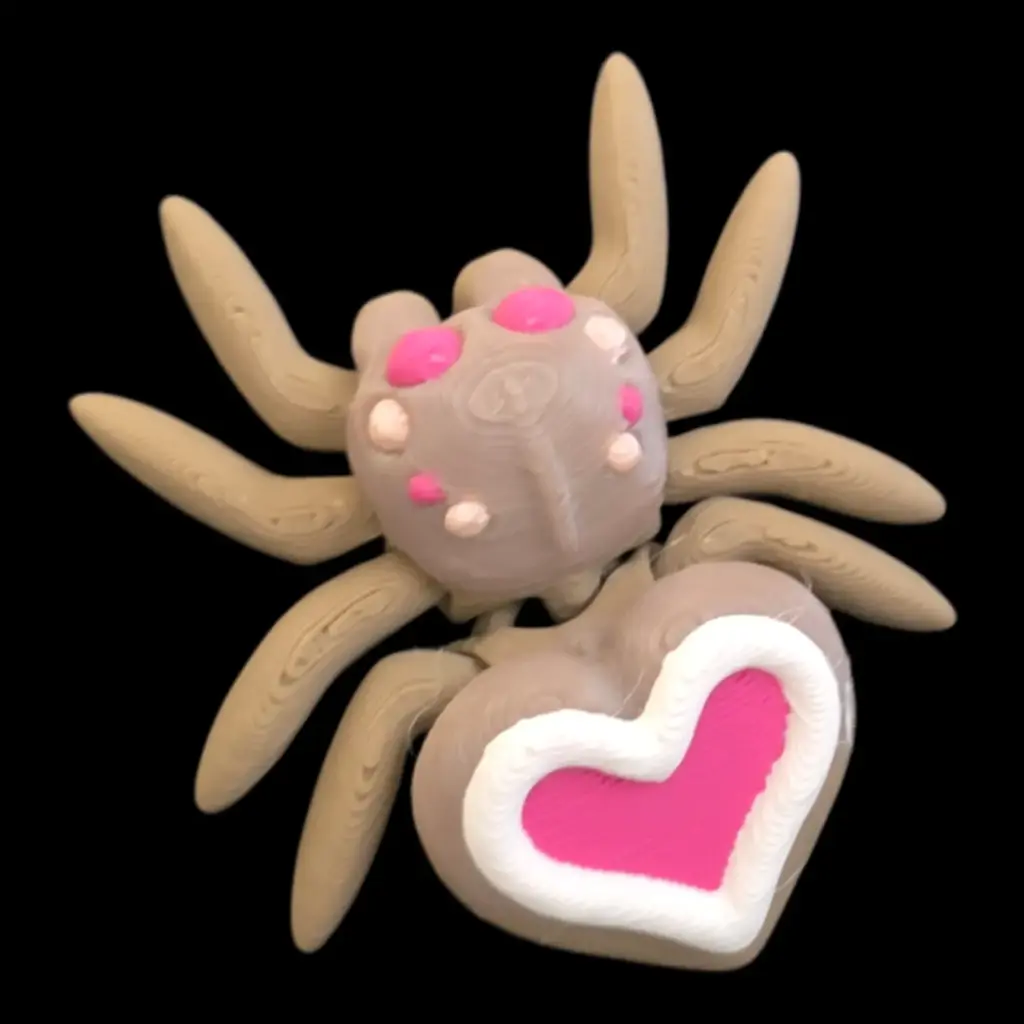 Heart Cookie Spider 