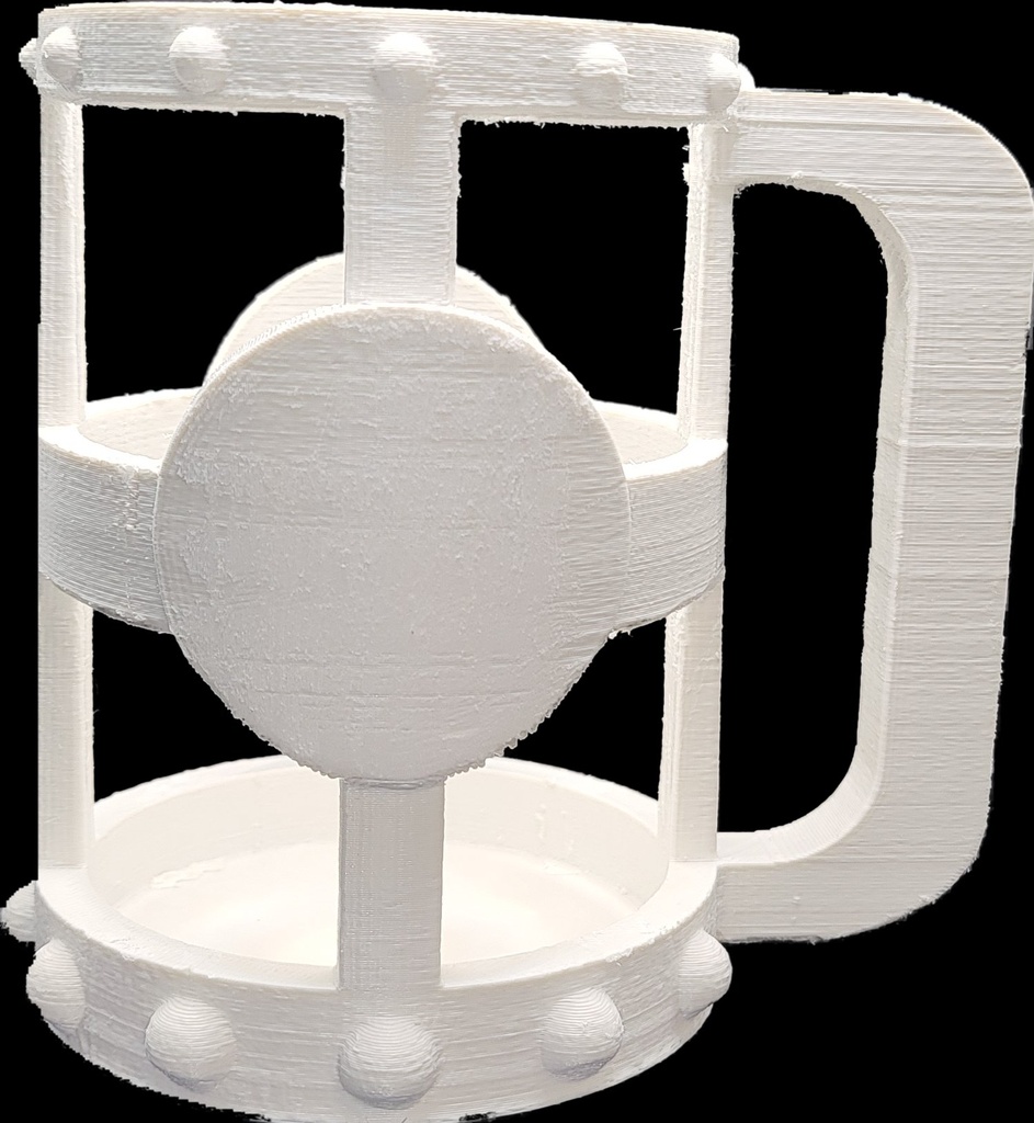 Can Koozie Barrel Frame
