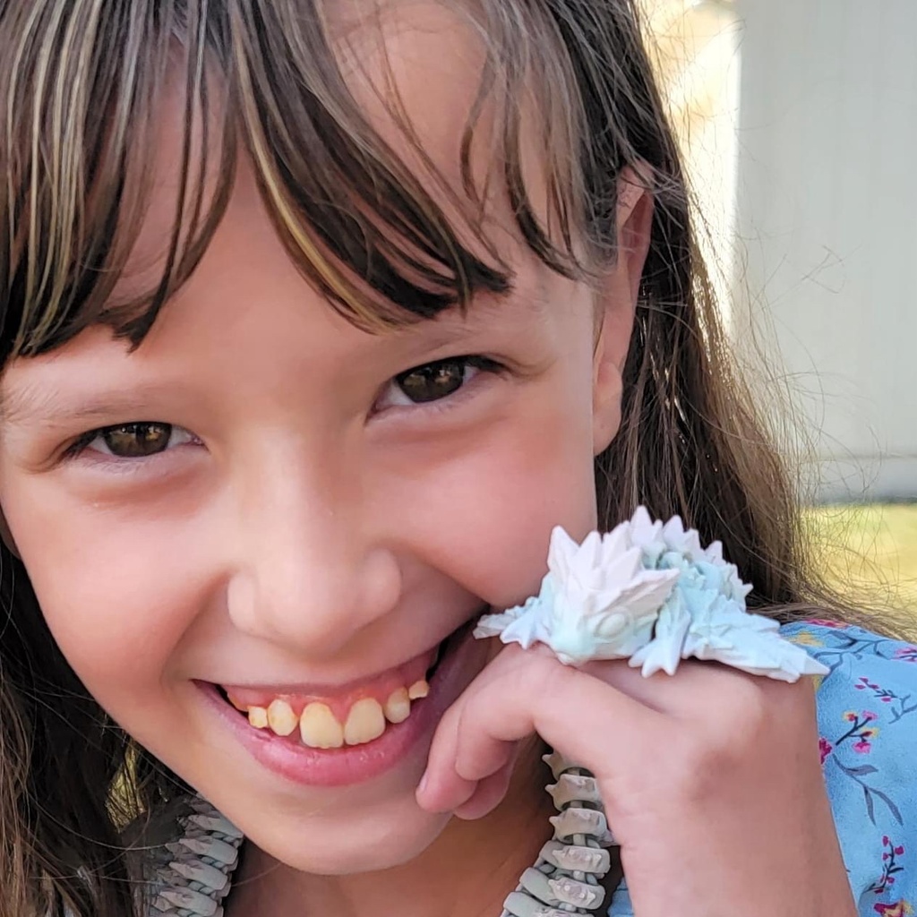 [DRGN015 - Crystal Dragon Long Tail] Crystal Dragon Scarf