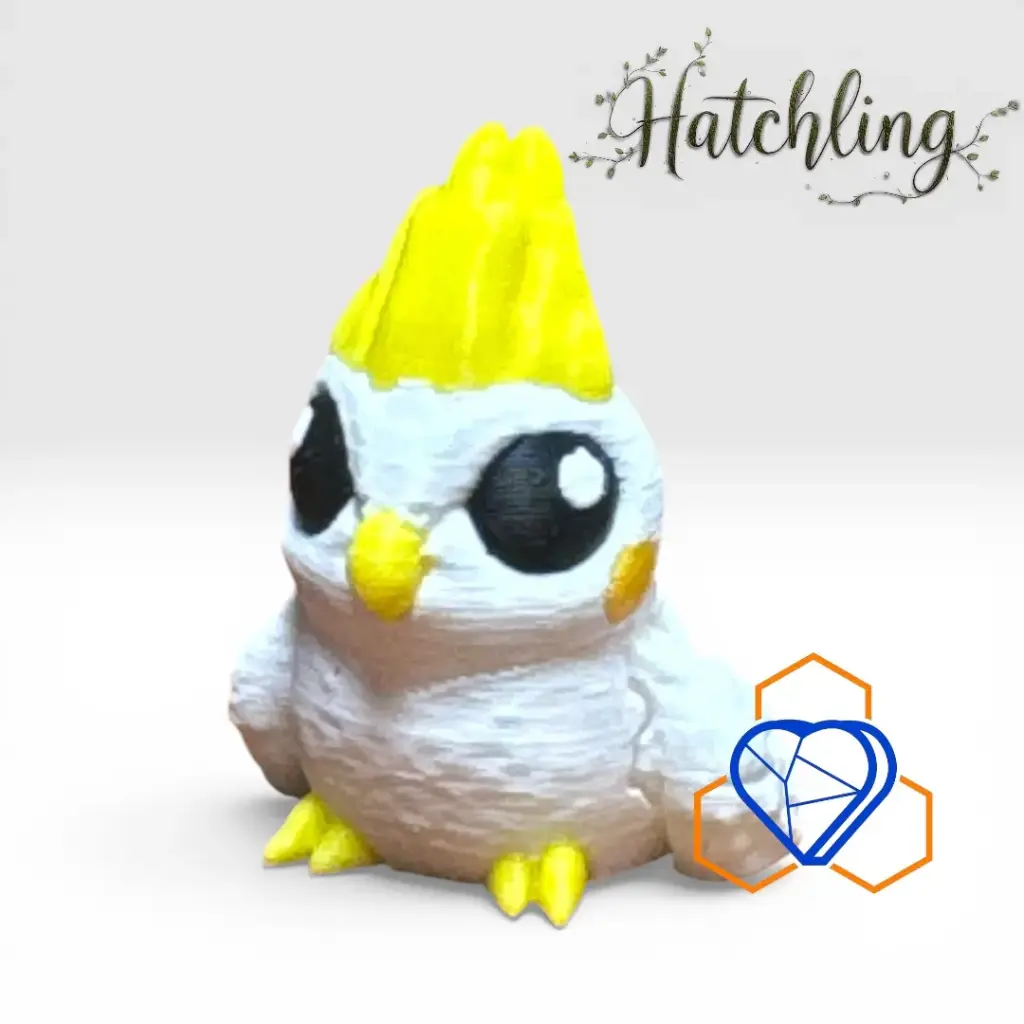 🐦✨Cockatiel Hatchling Tiny Explorer Bird Collectible Figure ⭐