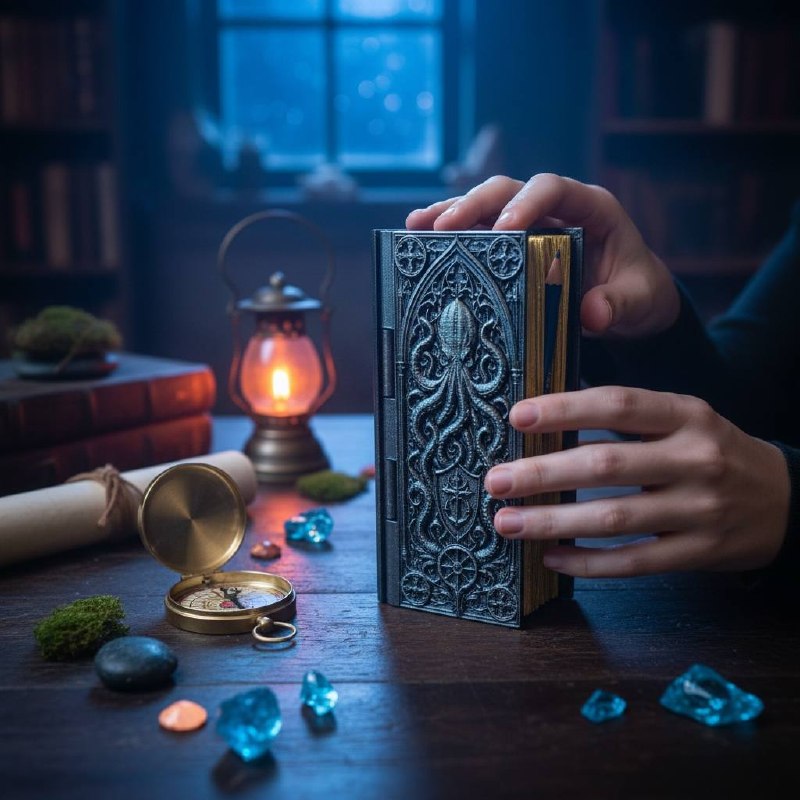 Gothic Kraken Pencil Box