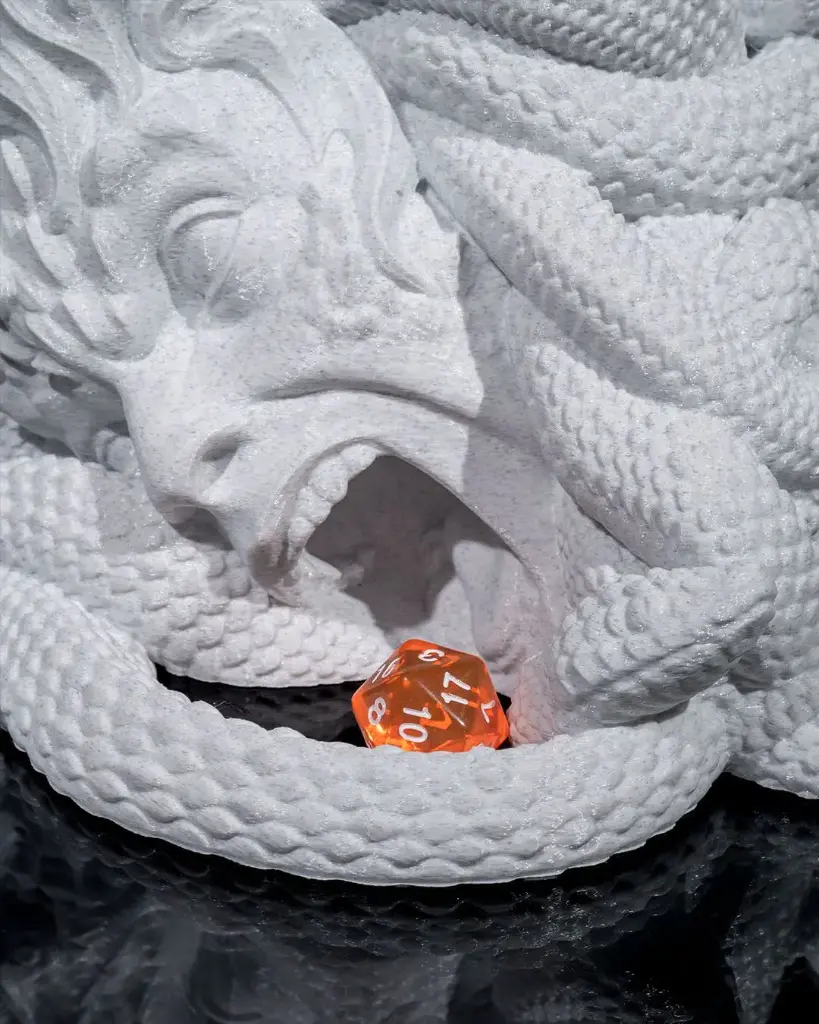 [Gorgon Demise] Gorgon Demise - Screaming Medusa Dice Tower