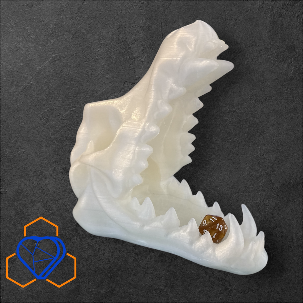 Bear Skull Dice Tower