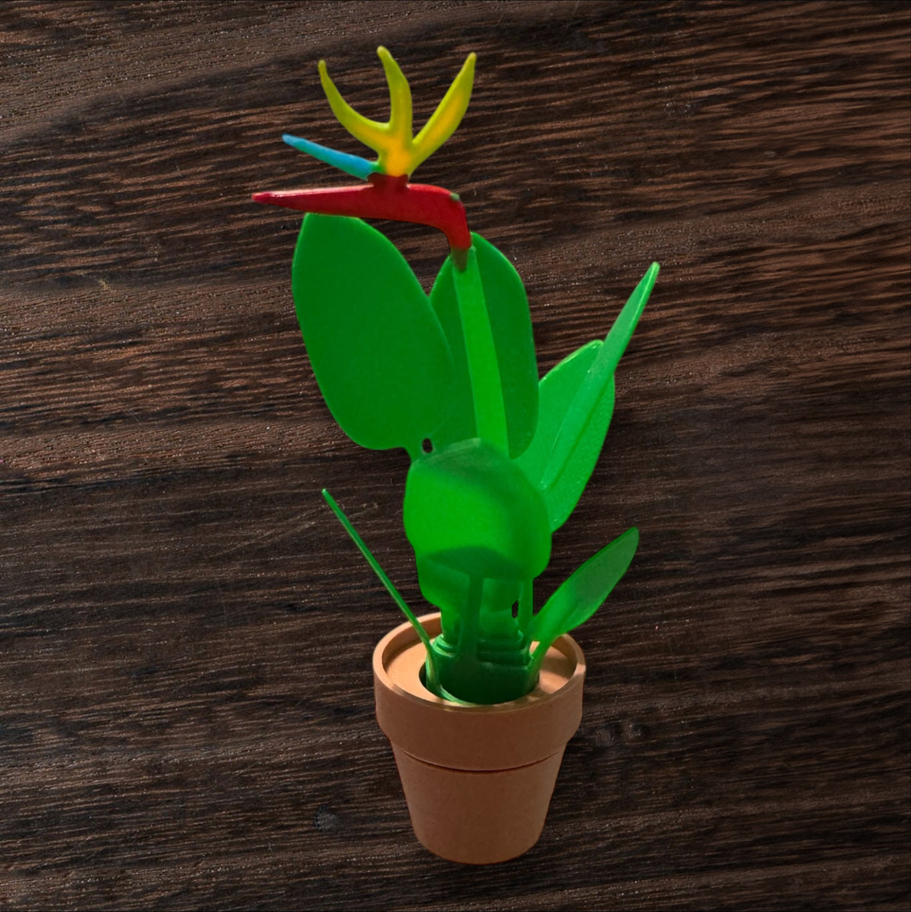 [FGT028 - Birds of Paradise Ratchet] Ratcheting Fidget Foliage (Birds of Paradise)