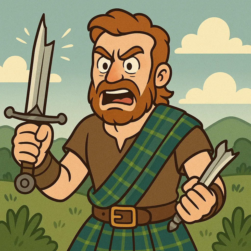 Extra/Replacement Blade for Scottish Claymore William Wallace Blade