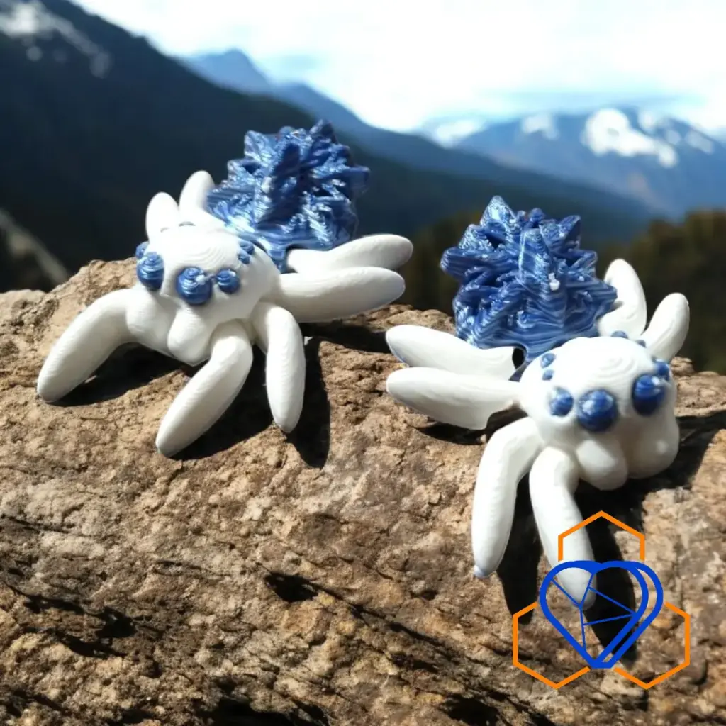 [ANML0057 - Winter Spider] Tiny Winter Spider