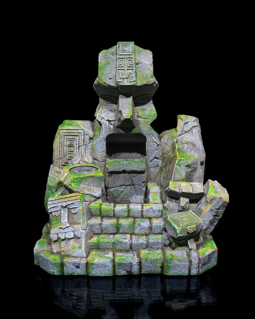 Lonely Temple Backflow Incense  Burner