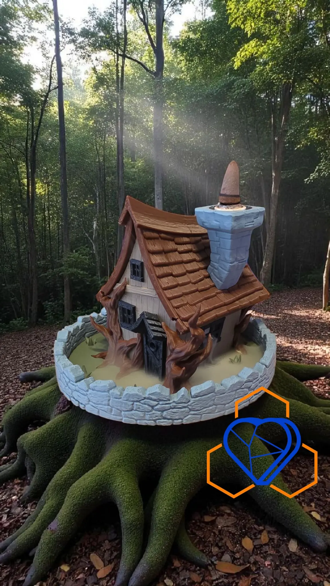 Spooky House Back-flow Incense Fog