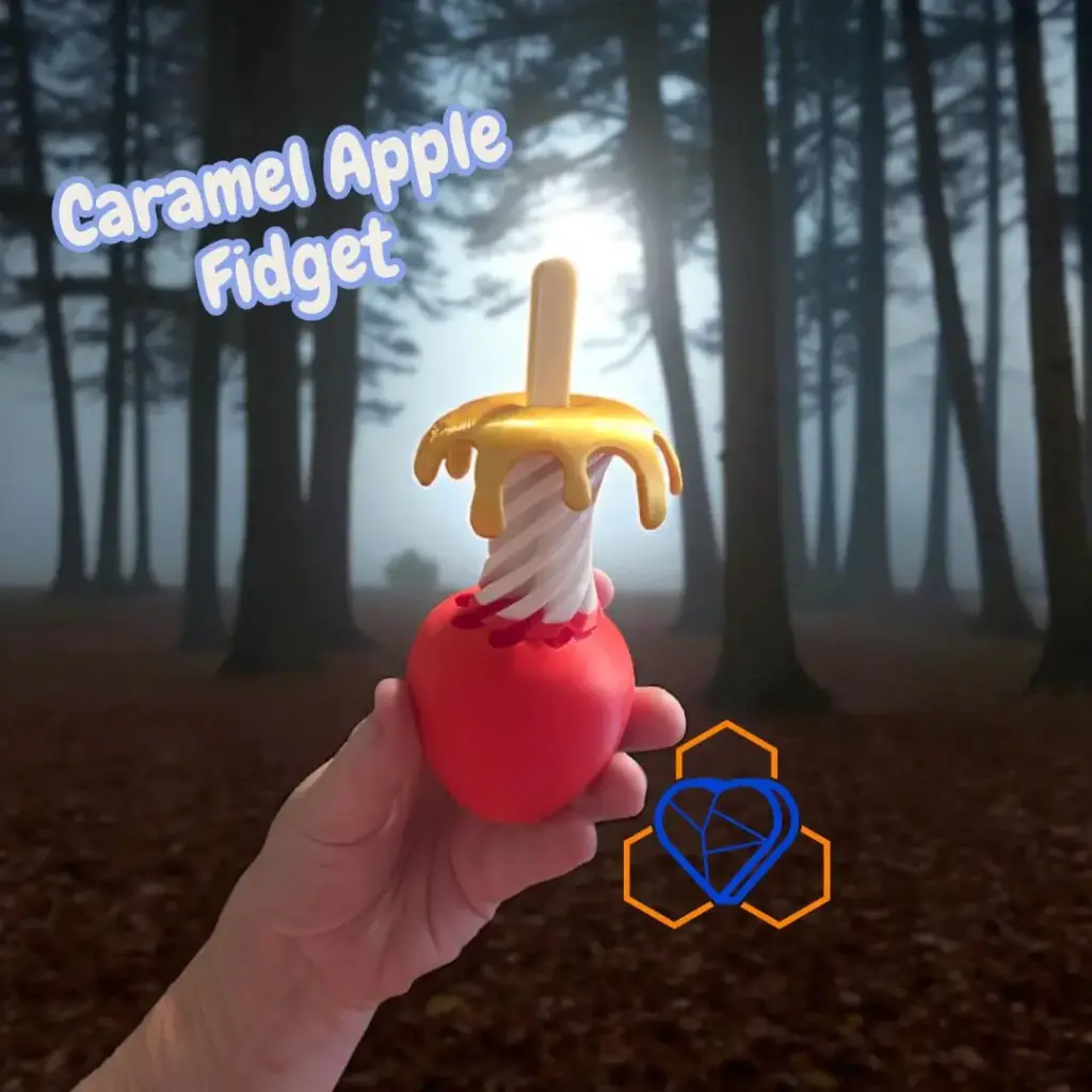 Caramel Apple Helix Fidget