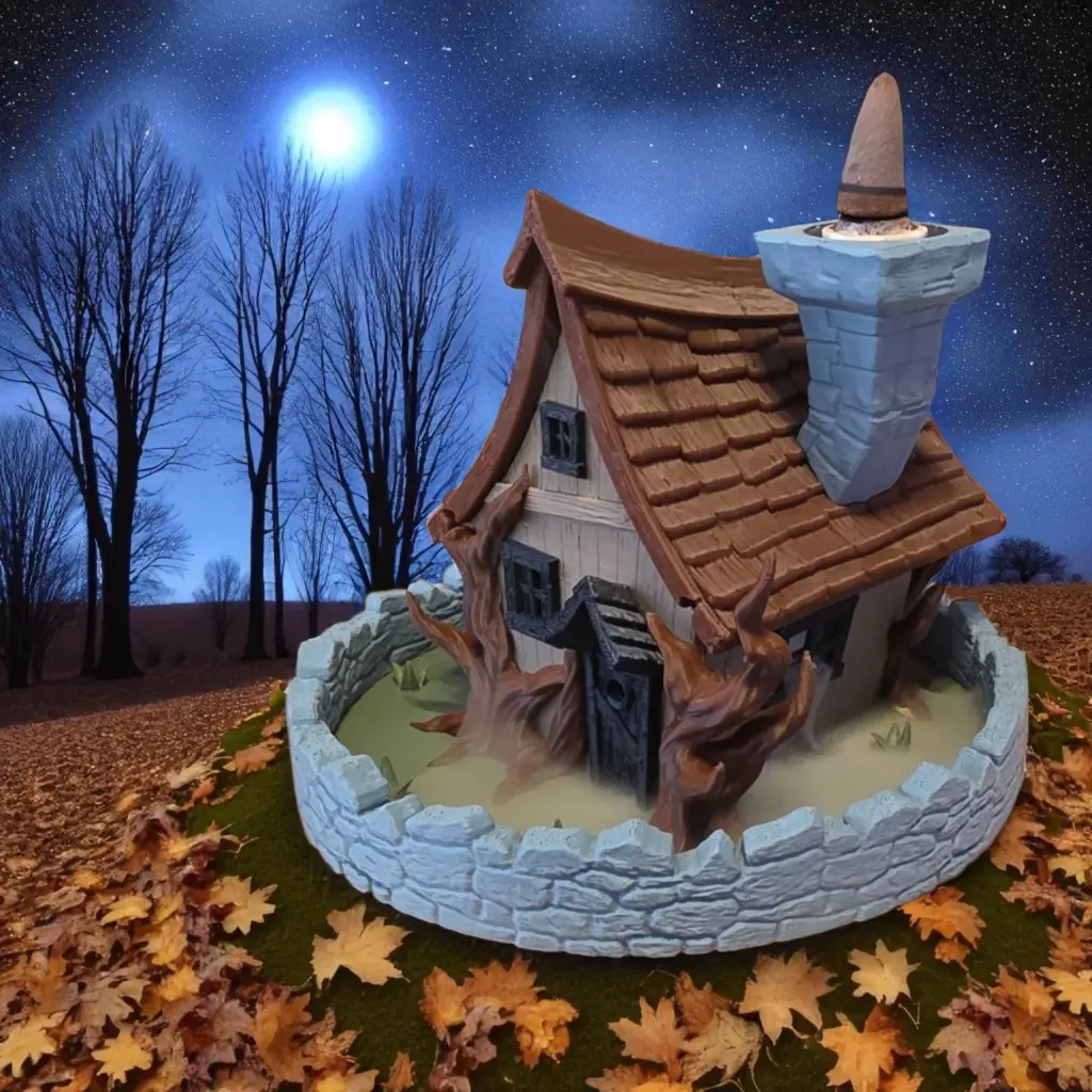 Spooky House Back-flow Incense Fog