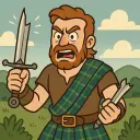 Extra/Replacement Blade for Scottish Claymore William Wallace Blade