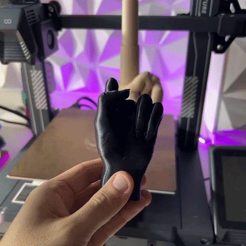 [FU001 - Middle Finger] Full Size Freedom Rocket - Middle Finger Hand