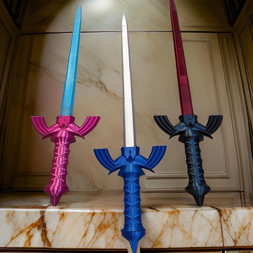 [SWD002-ARMORY-MasterSword] Master Sword: Hilt and Collapsible Blade