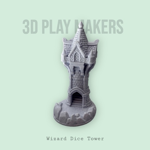 Wizard Dice Tower – Perfect Tabletop Dice Roller for RPG Players