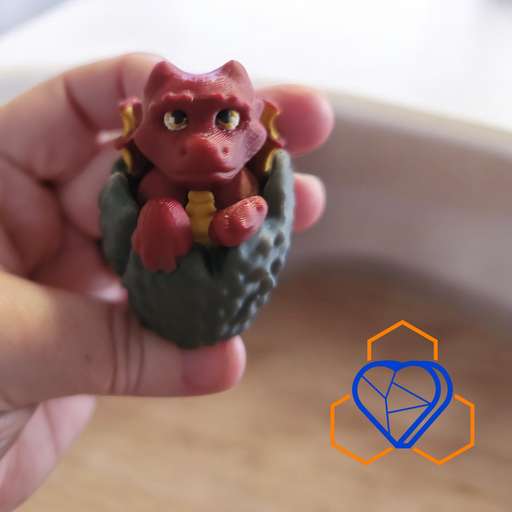 [FGT008 - Dragon Clicky Fidget] Dragon Keyboard Switch Fidget