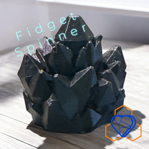 [FGT012 - crystal spinner] Crystal Spinner Fidget