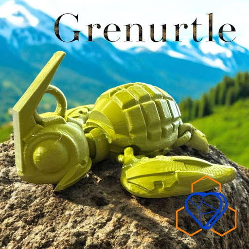 [ANML0004 - Grenade Turtle] Grenurtle - The Grenade Turtle