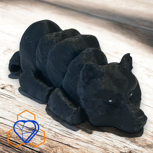 [ANML0022 - Black/Brown Bear] Bear Buddy