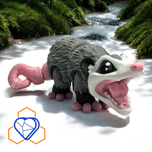 [ANML0034 - Small Opossum] Small Baby Opossum
