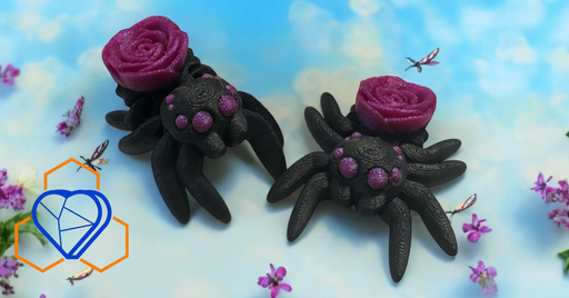 [ANML0056 - Rose Spider] Tiny Rose Spider