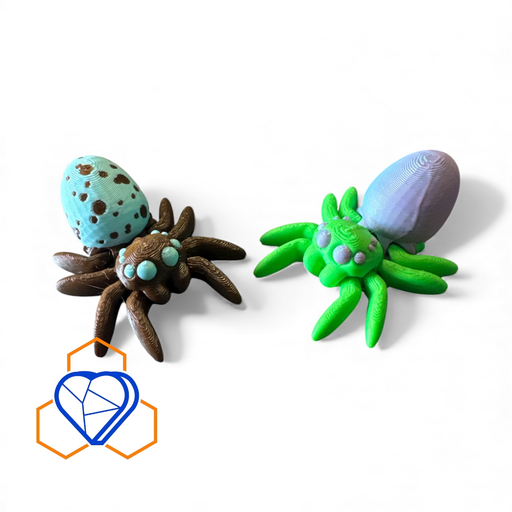 [ANML0048 - Egg Spider] Tiny Easter Egg Spider