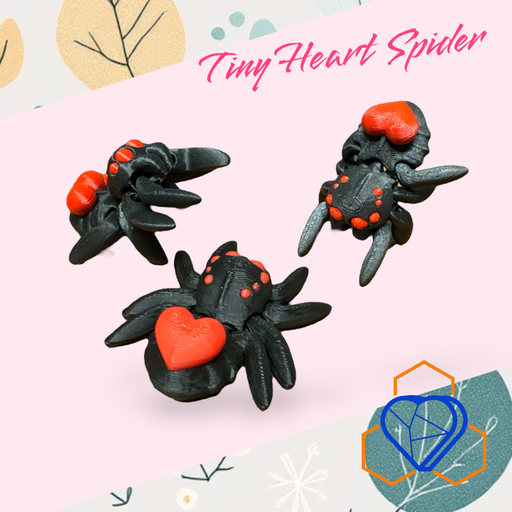 [ANML0051 - Heart Spider] Tiny Heart Spider