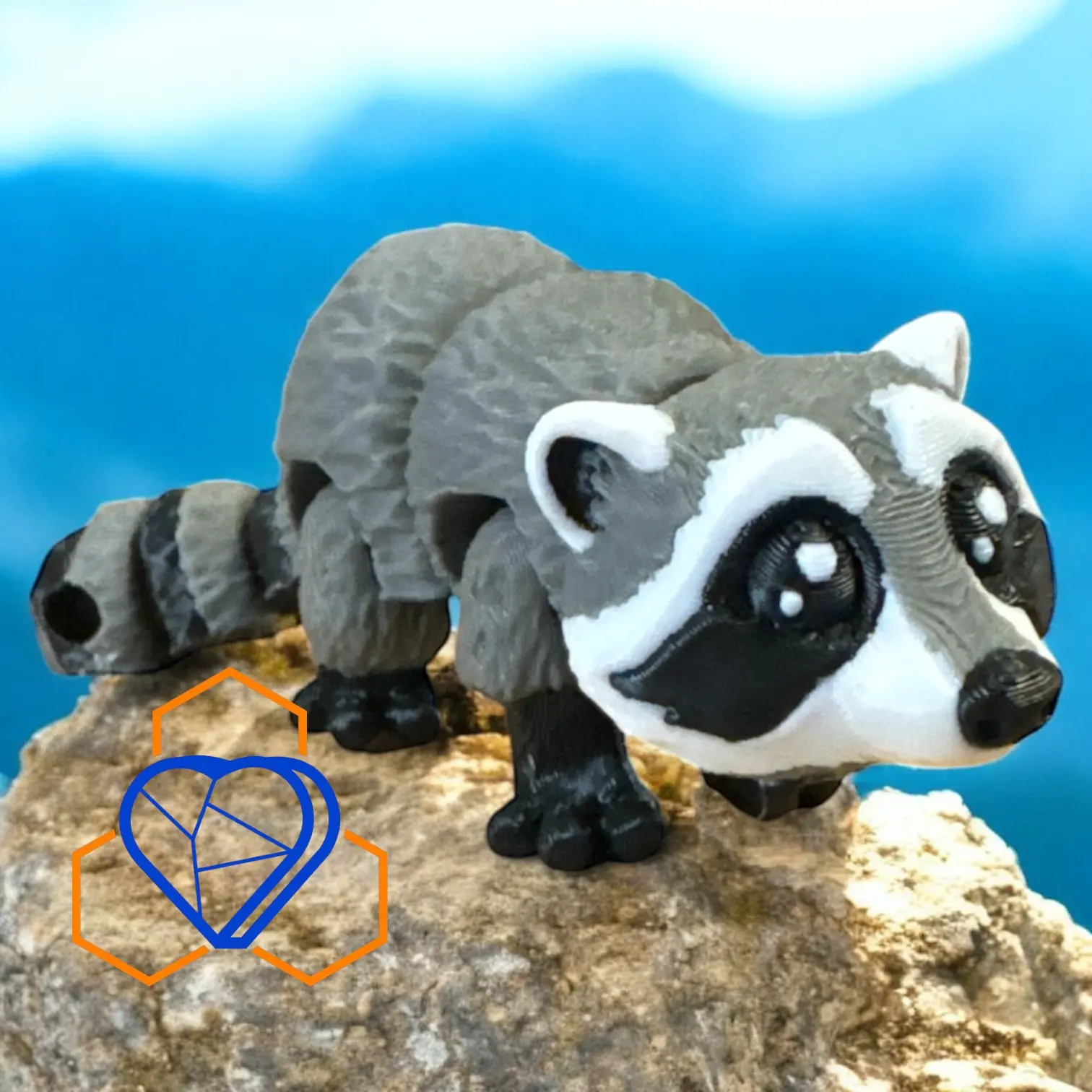 [ANML0020 - Small Raccon] Pocket Pal Racoon