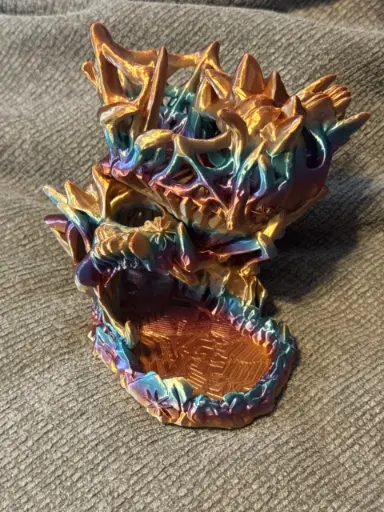 [Cinder Nightmare Dice Tower] Nightmare Dice Tower: Gaming Accessory for Tabletop RPG Games