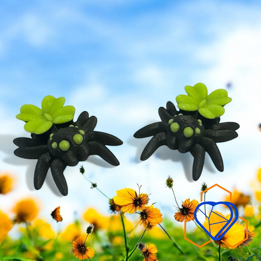 [ANML0046 - Clover Spider] Tiny Clover Spider