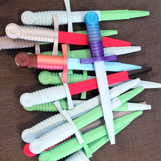 [SWD024 - White Flick Dagger] Flick Dagger